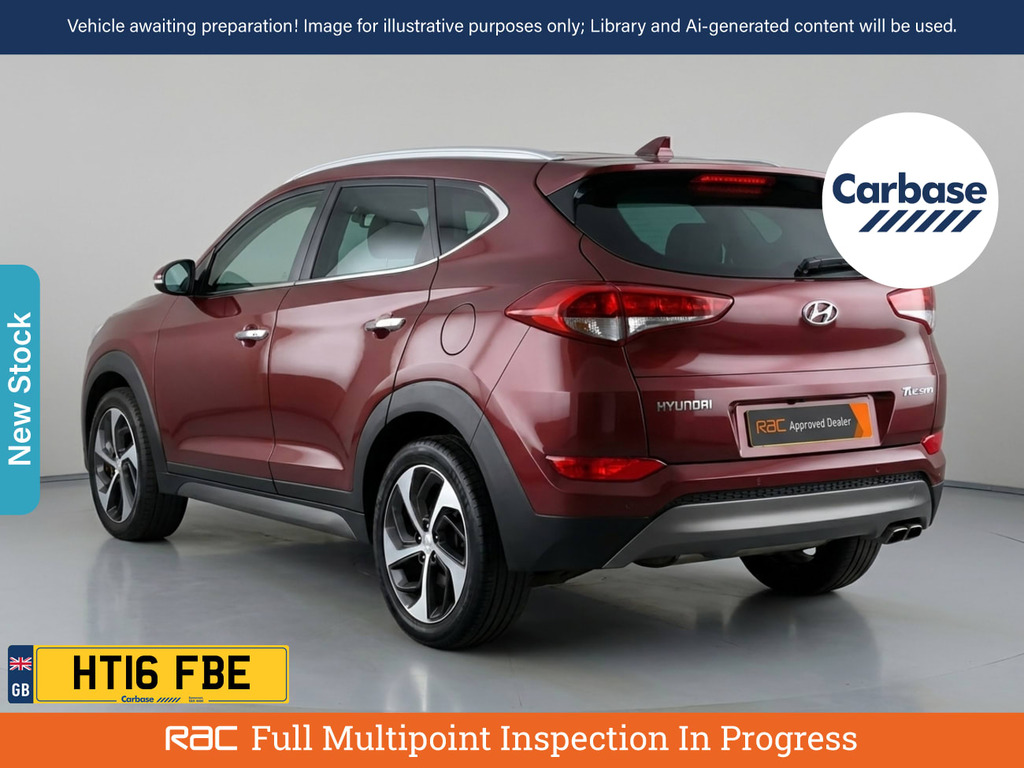 Hyundai Tucson 2.0 Crdi Premium Blue Drive 134 Bhp Blue #2