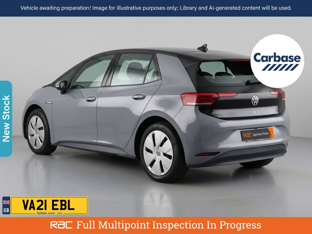 Volkswagen ID.3 Pro Performance 58Kwh Life Hatchback Grey #2