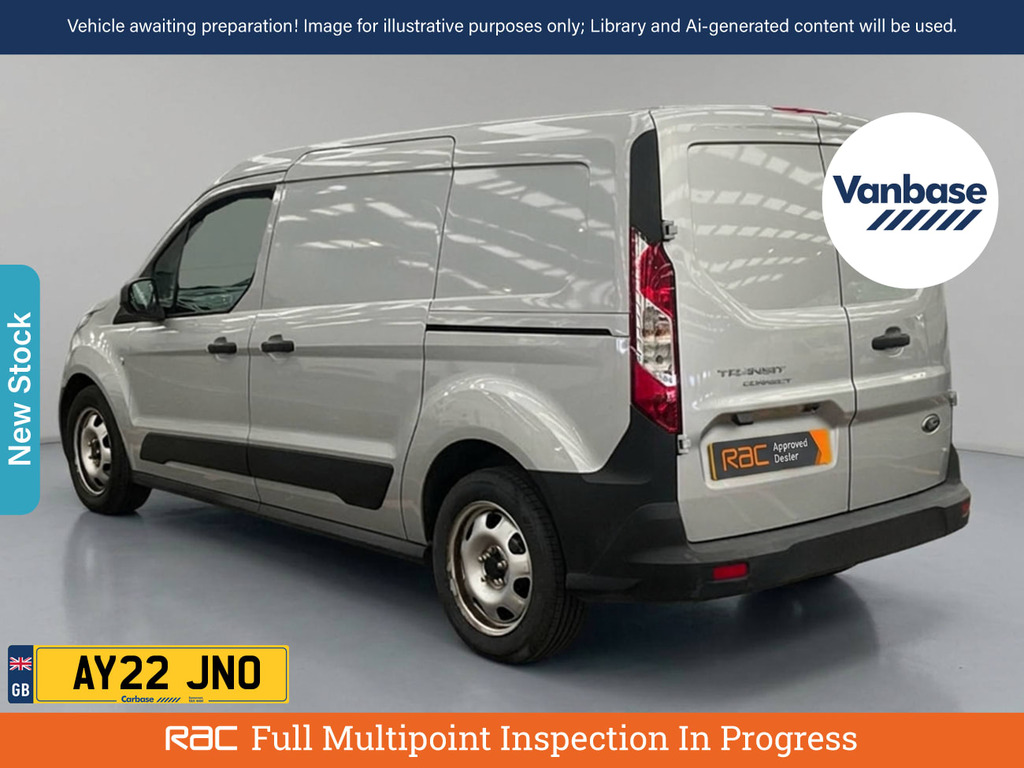 Ford Transit Connect 1.0 220 Ecoboost Leader Panel Van Manua Silver #2