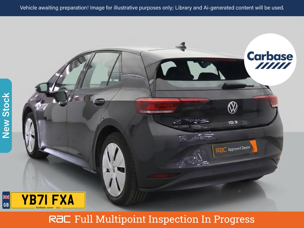 Volkswagen ID.3 Pro Performance 58Kwh Life Hatchback Grey