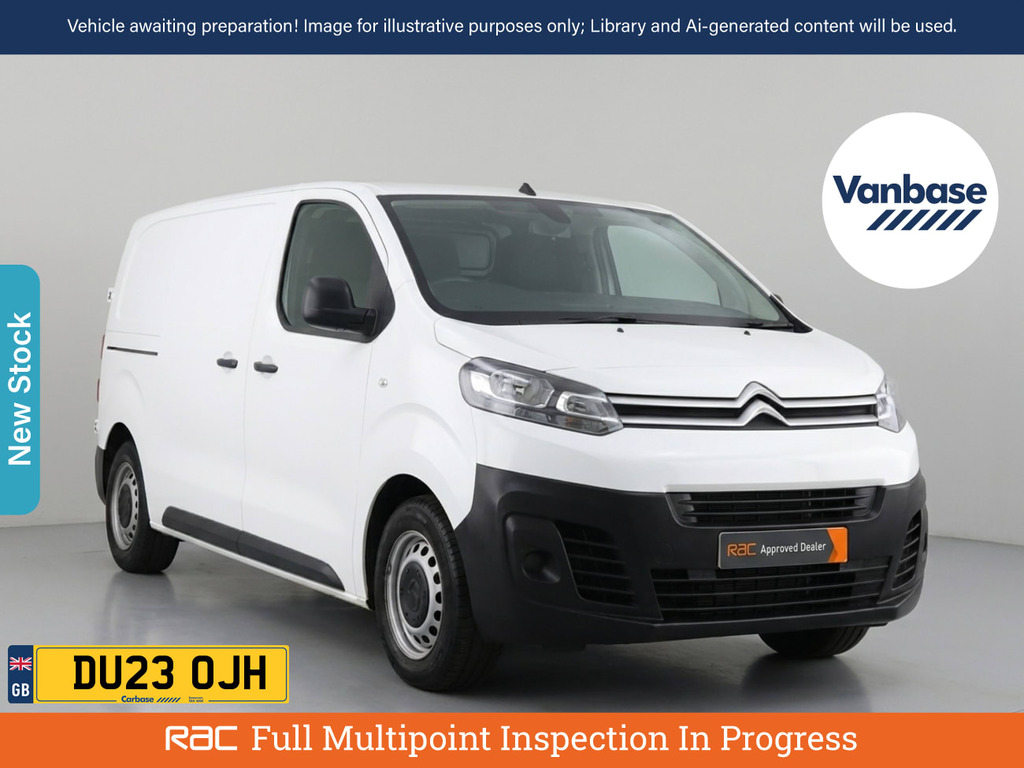 Citroen Dispatch 1.5 Bluehdi 1000 Enterprise Pro M Panel Van 6Dr Di White