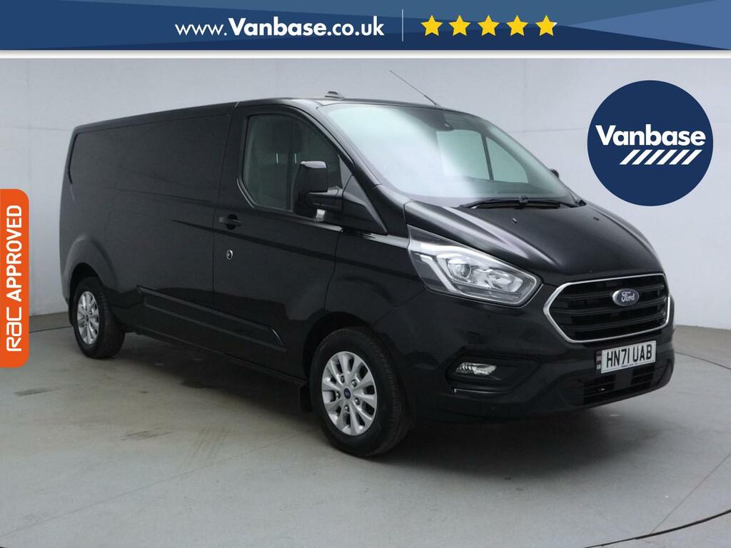 Ford Transit Custom 2.0 300 Ecoblue Limited Panel Van Manua HN71UAB Black