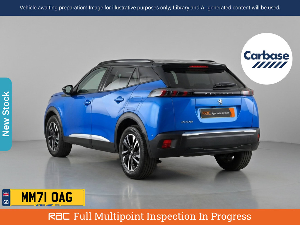 Peugeot 2008 1.2 Puretech Gt Premium Suv Eat Euro 6 Blue #2