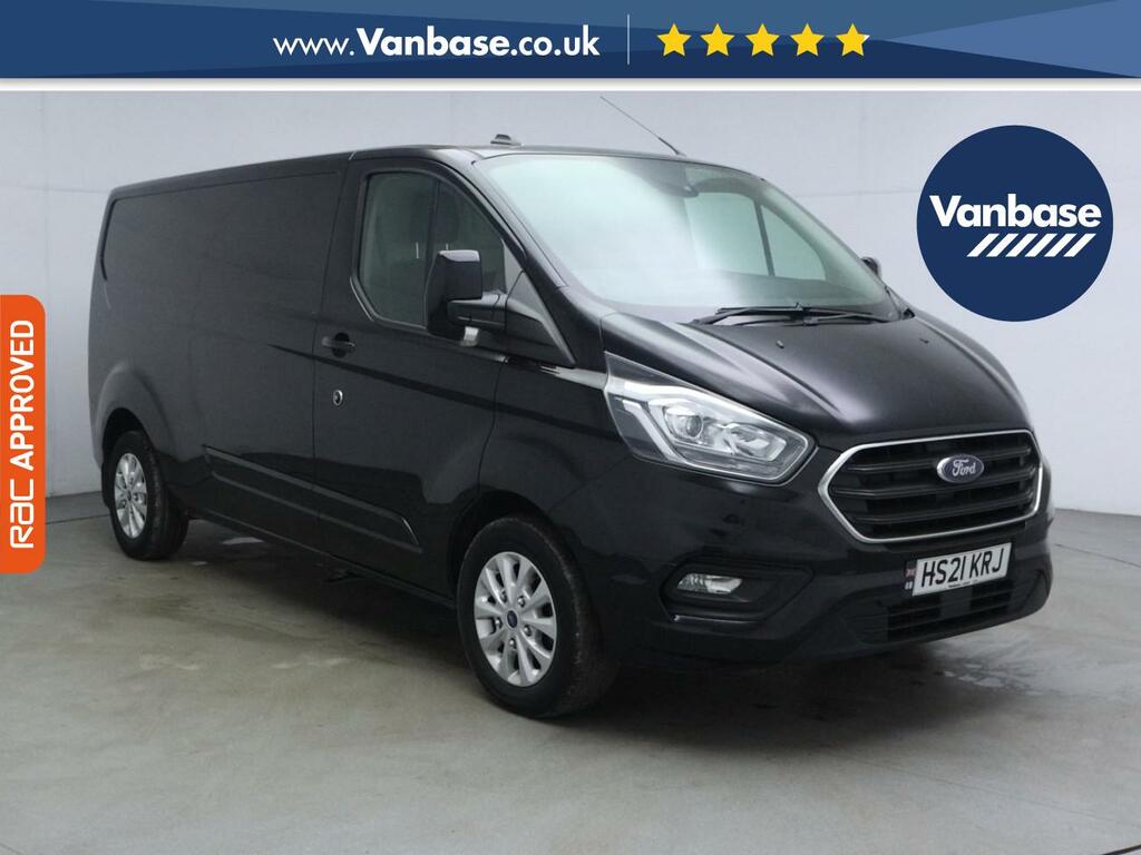 Ford Transit Custom 2.0 300 Ecoblue Limited Panel Van Manua Black