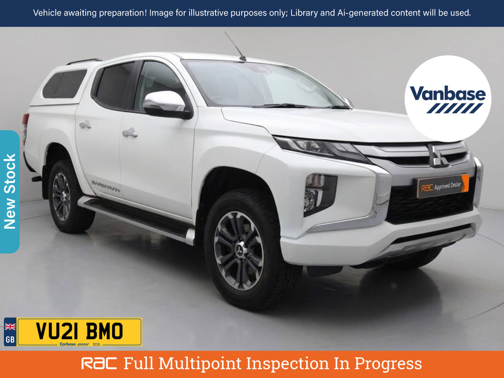 Mitsubishi L200 2.2 Di-d Dc Barbarian Pickup Double Cab White