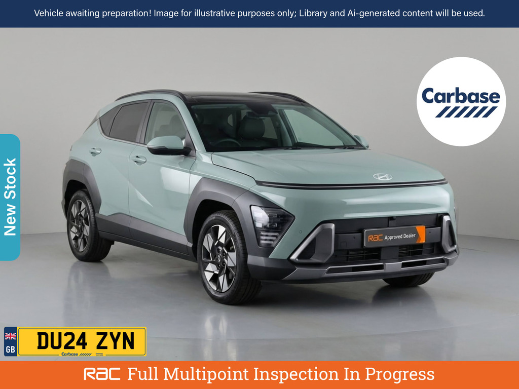 Hyundai Kona 1.6 H-gdi Ultimate Suv Hybrid Dct Euro Green
