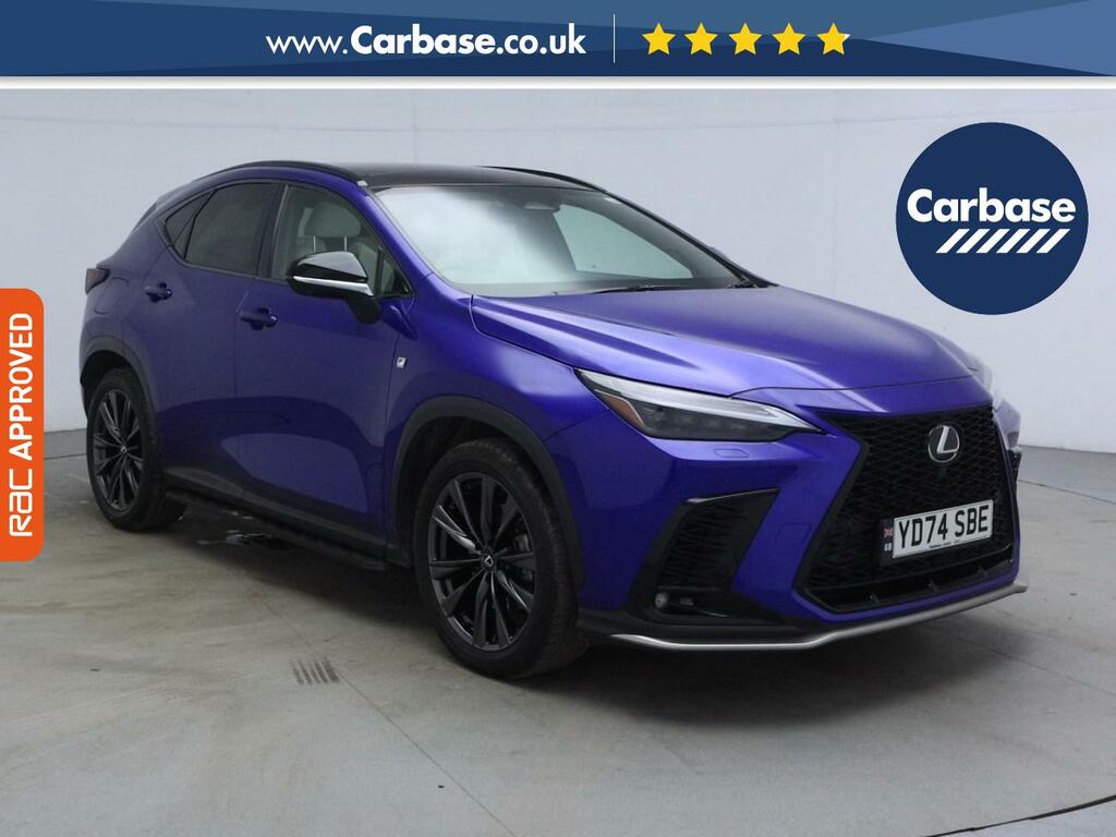 Lexus NX 2.5 450H 18.1Kwh F Sport Suv Plug-in H Blue