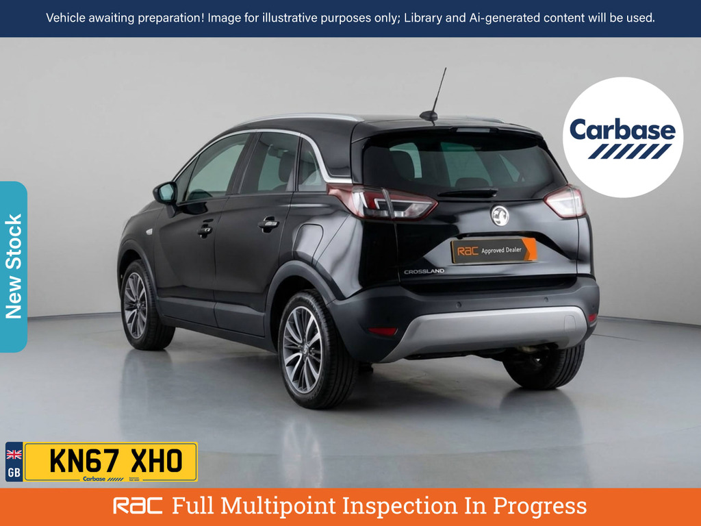 Vauxhall Crossland X 1.2 Turbo Elite Nav Suv Euro 6 Black
