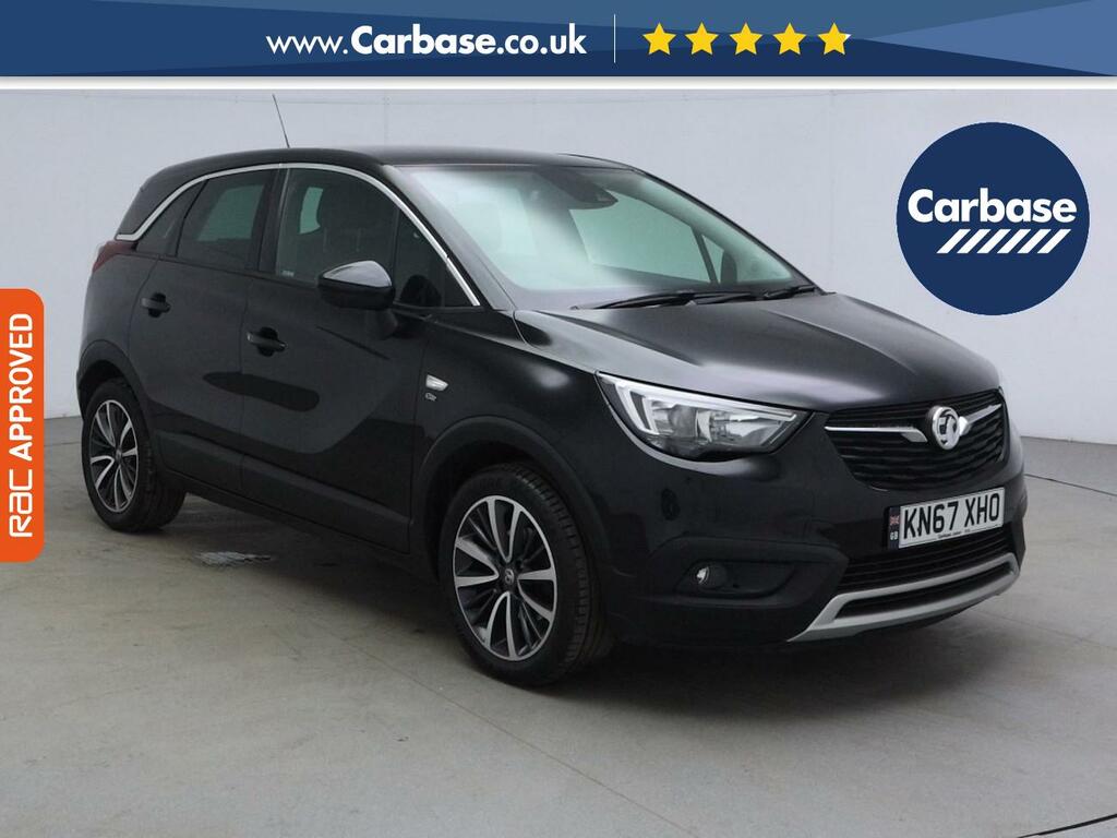 Vauxhall Crossland X 1.2 Turbo Elite Nav Suv Euro 6 KN67XHO Black