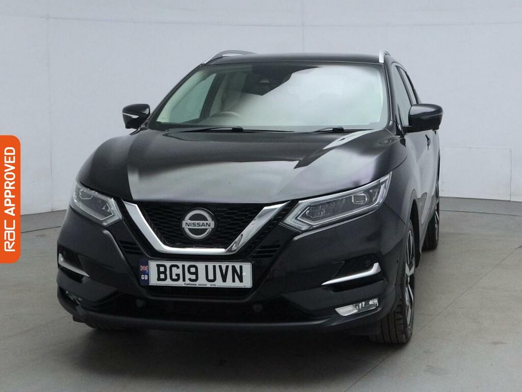 Nissan Qashqai 1.3 Dig-t Tekna Suv Euro 6 Ss BG19UVN Black #6