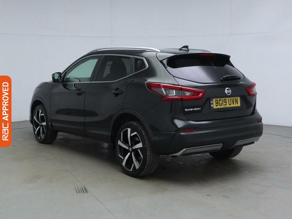 Nissan Qashqai 1.3 Dig-t Tekna Suv Euro 6 Ss BG19UVN Black #4