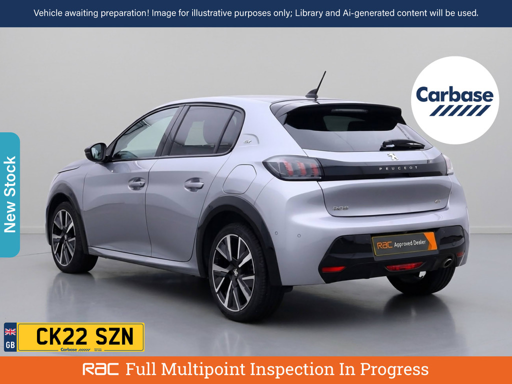 Peugeot 208 1.2 Puretech Gt Hatchback Euro 6 Grey #2