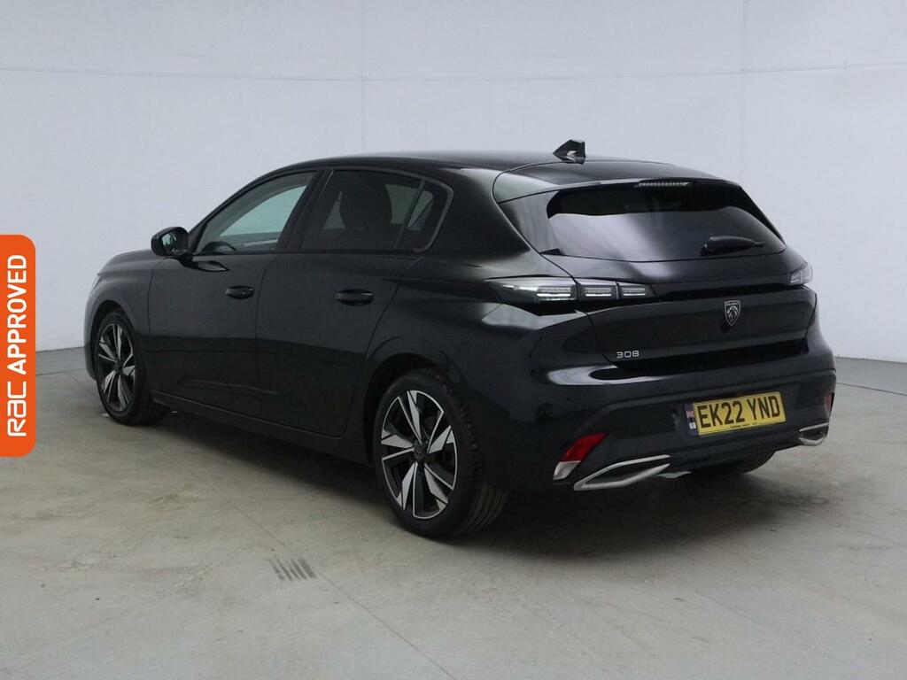 Peugeot 308 1.2 Puretech Allure Hatchback Eat Euro Black #4