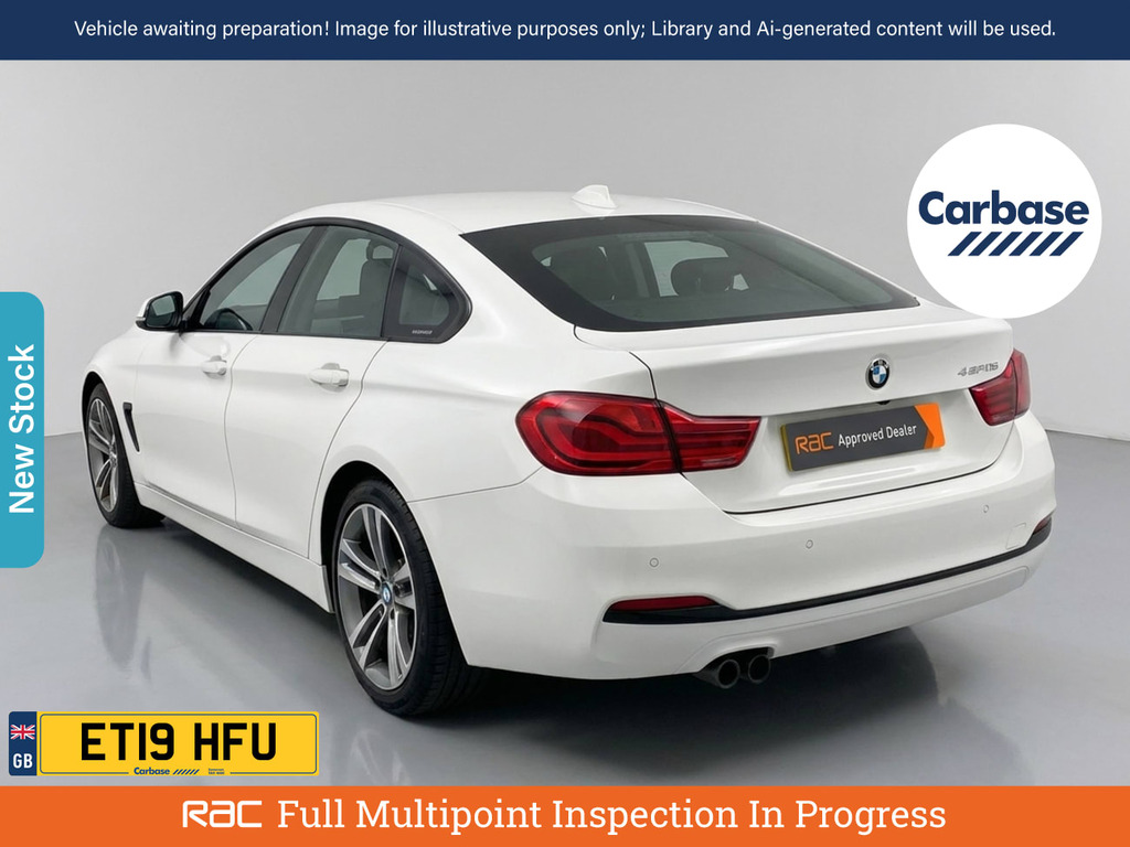 BMW 4 Series Gran Coupe 2.0 420I Gpf Sport Hatchback Euro White