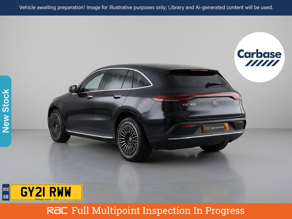 Mercedes-Benz EQC Eqc 400 80Kwh Amg Line Premium Suv Black #2