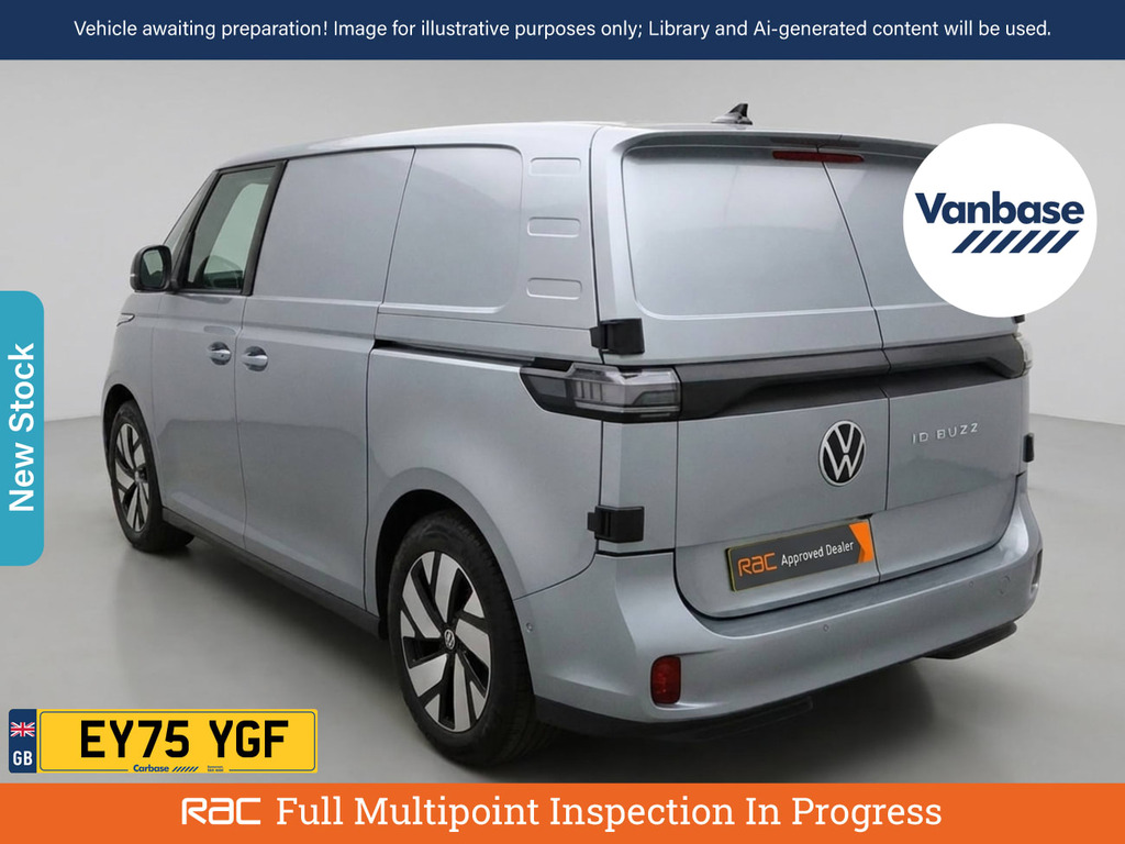 Volkswagen ID.Buzz Pro 79Kwh Commerce Plus Panel Van Aut Silver