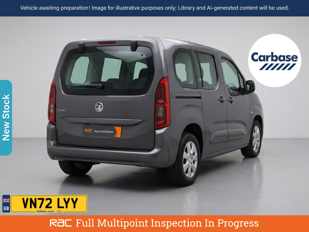Vauxhall Combo Life 1.5 Turbo D Se Mpv 6Spd Euro 6 Grey
