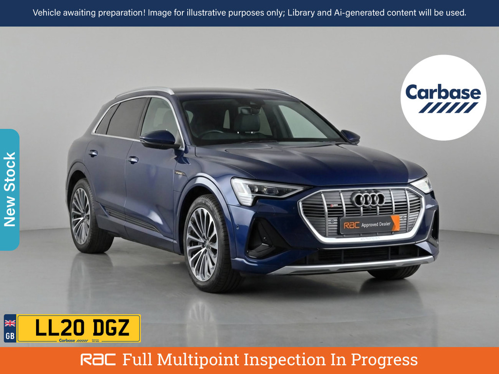 Audi E-tron 50 S Line Suv Quattro 71.2Kwh 3 Blue