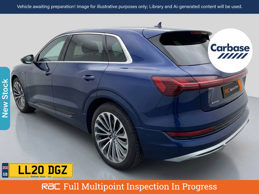 Audi E-tron 50 S Line Suv Quattro 71.2Kwh 3 Blue #2