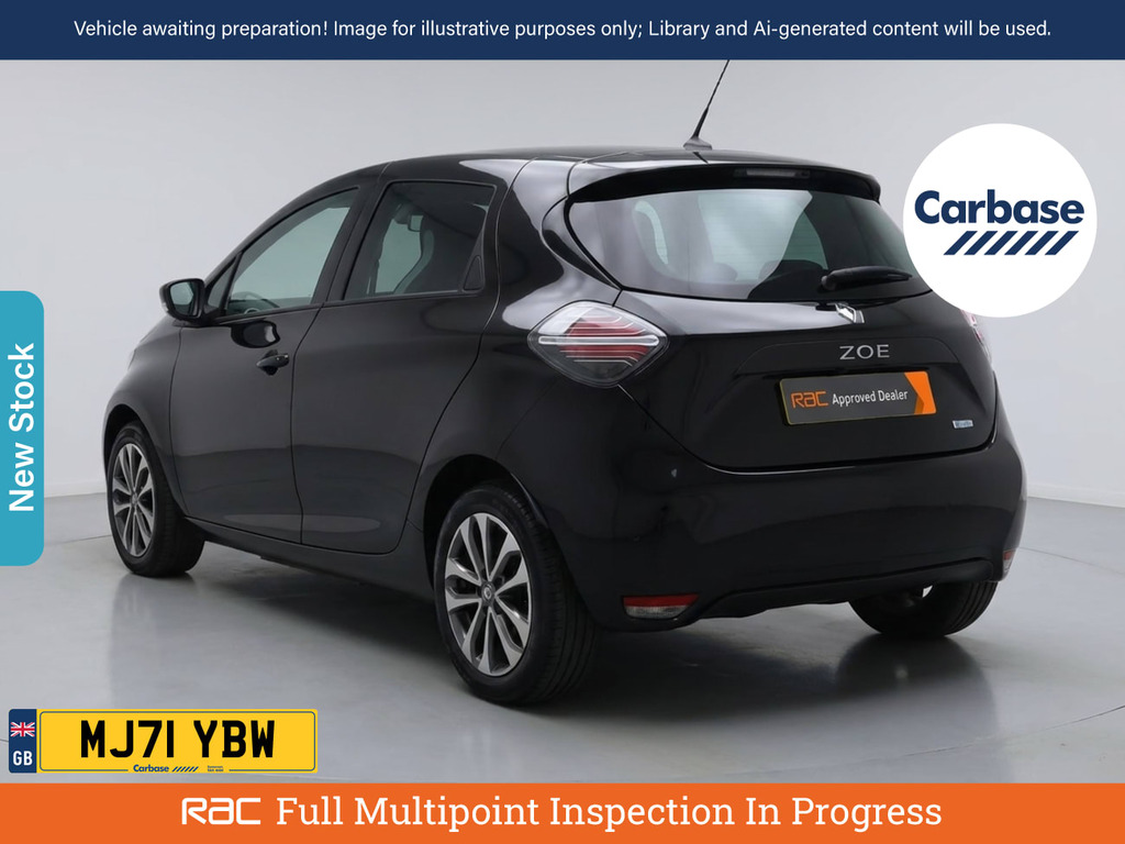 Renault Zoe R135 Ev50 52Kwh Gt Line Hatchback Aut Black #2