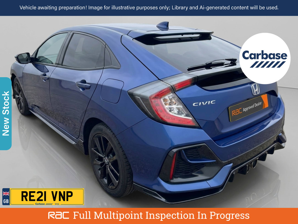 Honda Civic 1.5 Vtec Turbo Sport Hatchback E Blue
