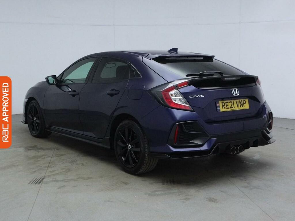 Honda Civic 1.5 Vtec Turbo Sport Hatchback E Blue #4