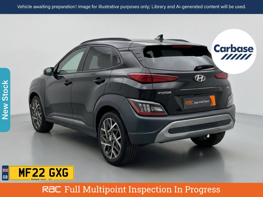 Hyundai Kona 1.6 H-gdi Premium Suv Hybrid Dct Euro 6 Black