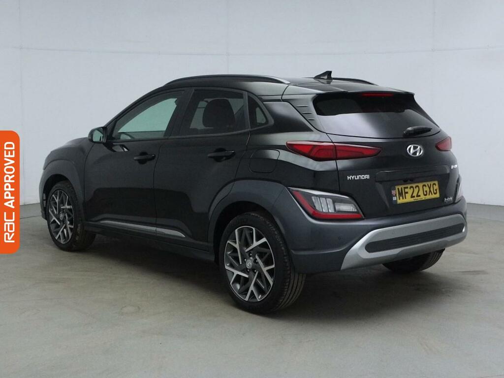 Hyundai Kona 1.6 H-gdi Premium Suv Hybrid Dct Euro 6 MF22GXG Black #4
