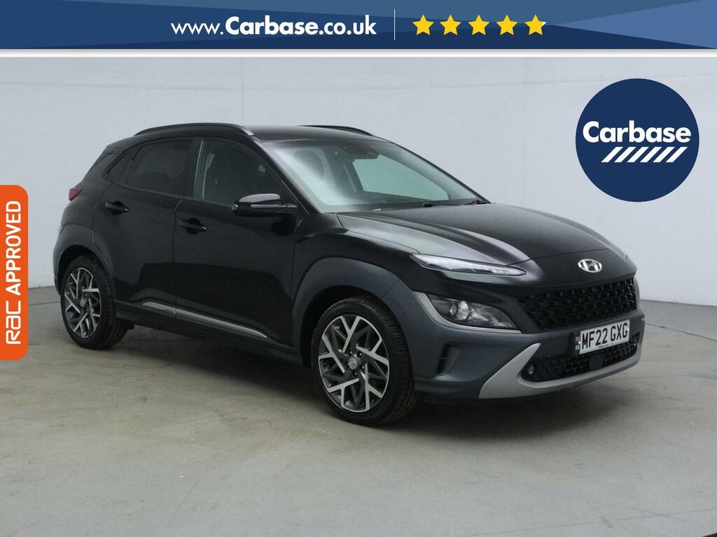 Hyundai Kona 1.6 H-gdi Premium Suv Hybrid Dct Euro 6 MF22GXG Black