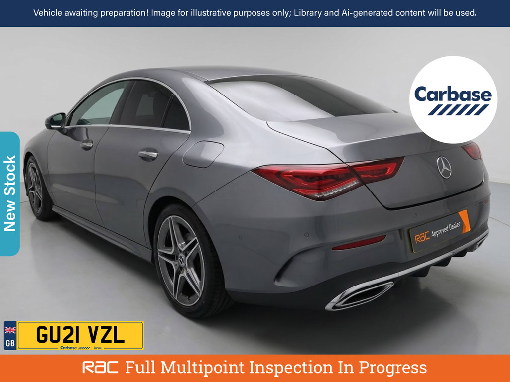 Mercedes-Benz CLA Class 1.3 Cla180 Amg Line Premium 2 Coupe 7 Grey #2