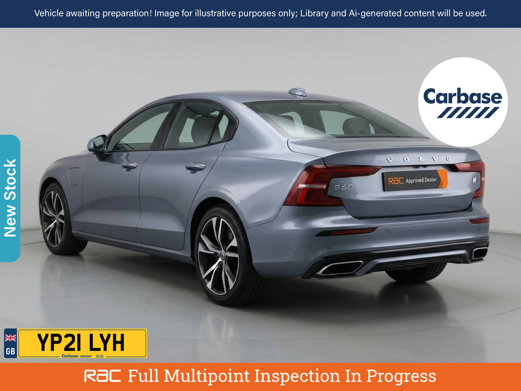 Volvo S60 2.0 B5 Mhev R-design Saloon Hybrid Grey