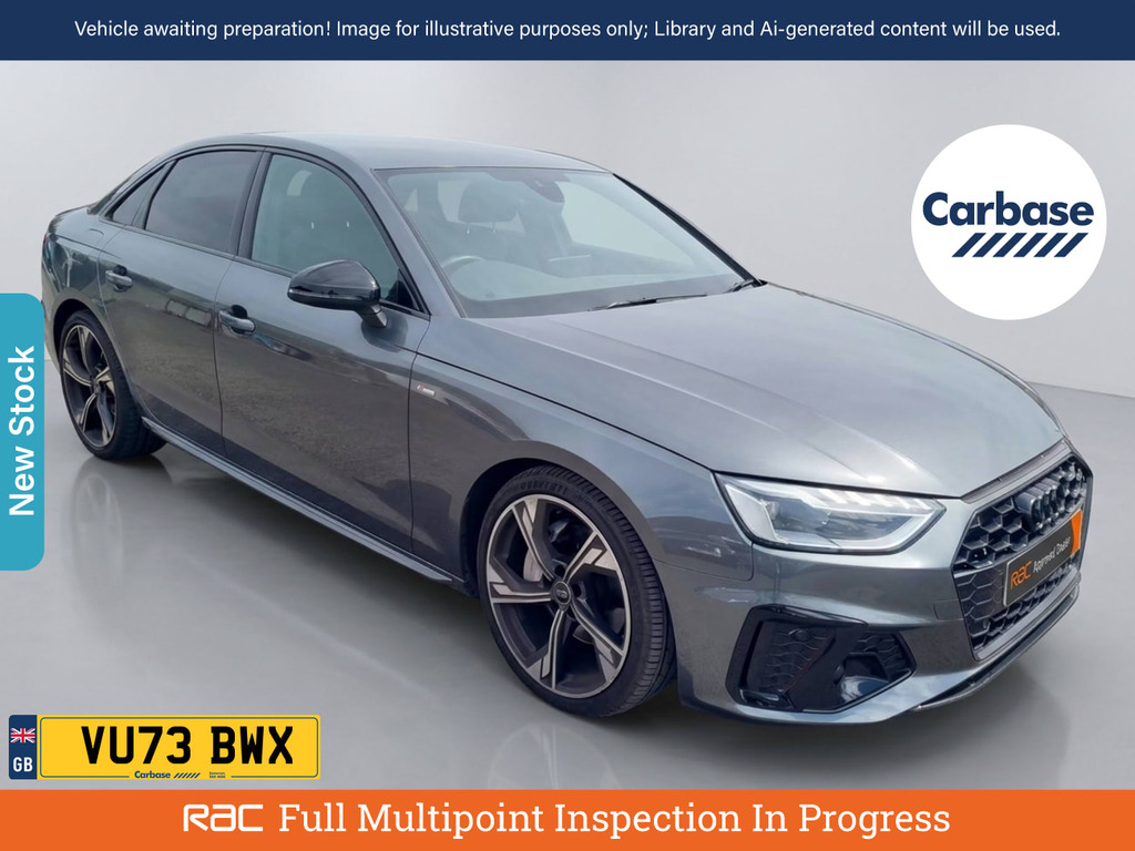 Audi A4 2.0 Tfsi 40 Black Edition Saloon S Tron Grey