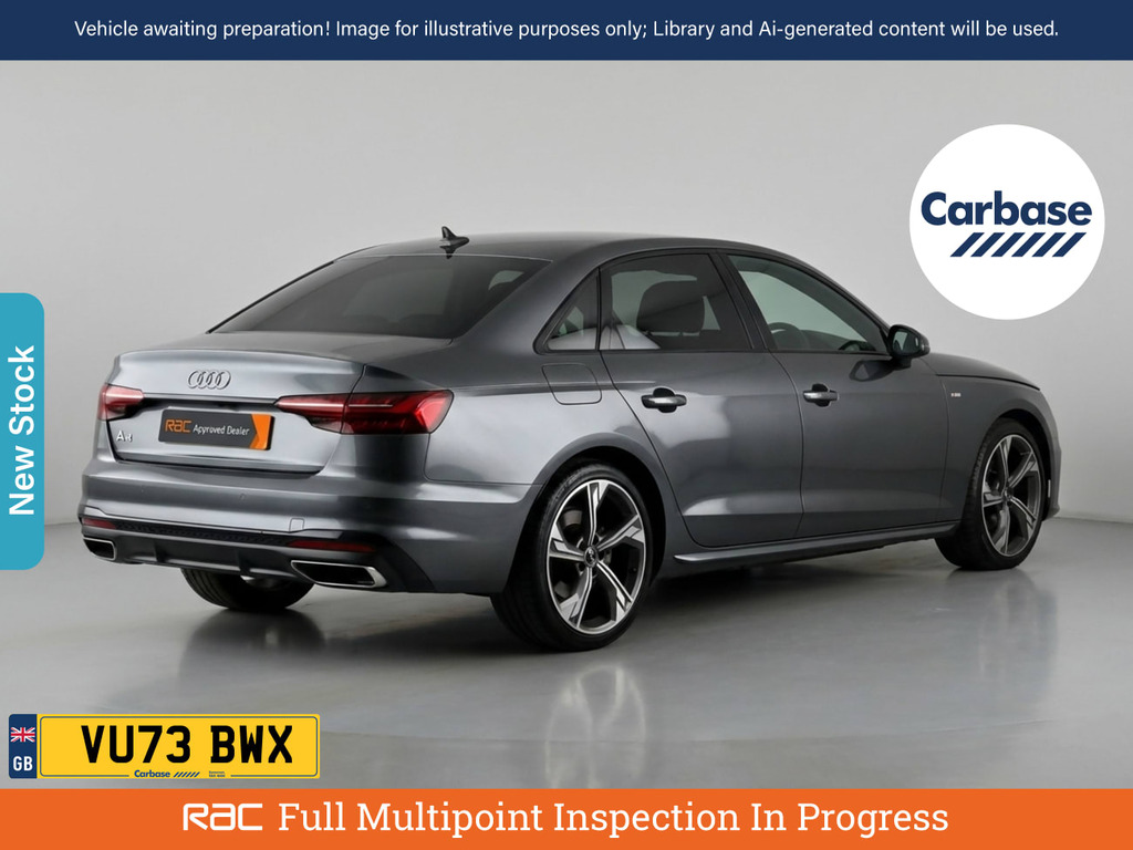 Audi A4 2.0 Tfsi 40 Black Edition Saloon S Tron Grey #2