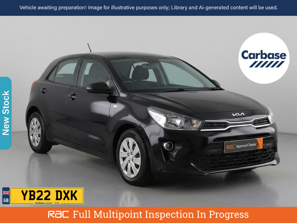 Kia RIO 1.2 1 Hatchback Euro 6 Ss 83 Black