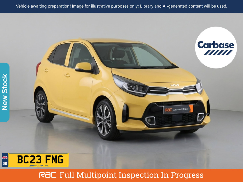 Kia Picanto 1.0 Dpi Gt-line Hatchback Amt Euro 6 S Yellow