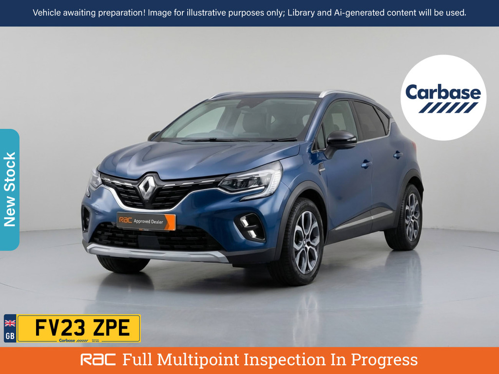 Renault Captur 1.6 E-tech Techno Suv Hybrid Euro Blue