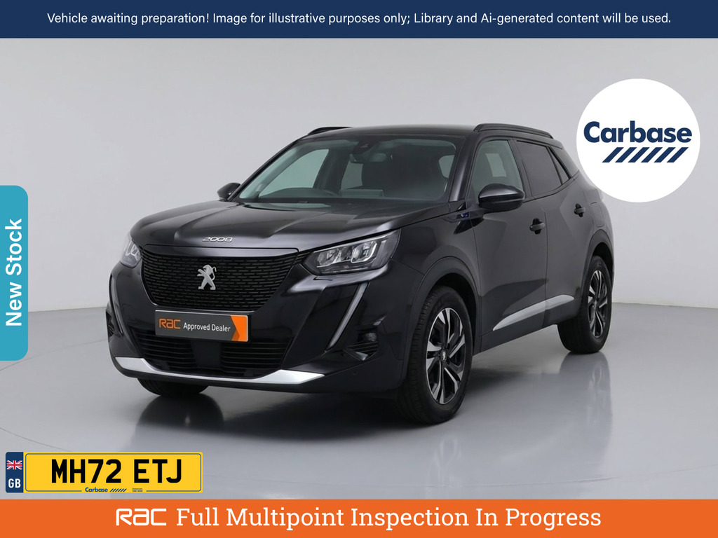 Peugeot e-2008 50Kwh Gt Suv 7Kw Charger 136 Black