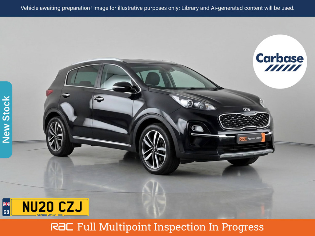 Kia Sportage 1.6 T-gdi 4 Suv Euro 6 Ss 17 Black