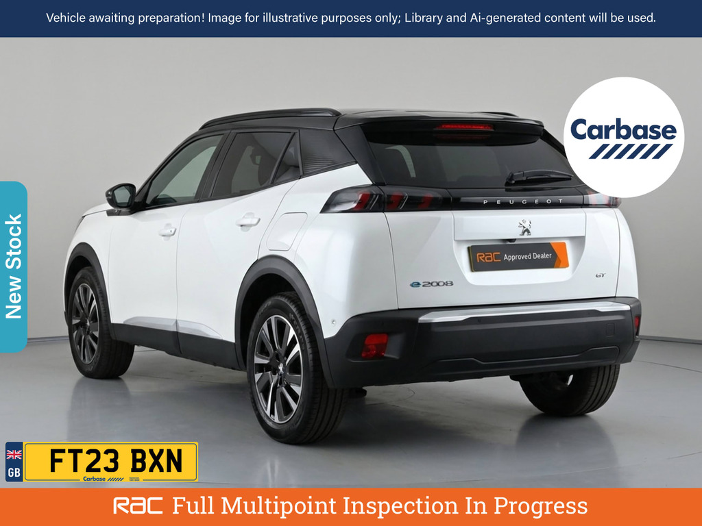 Peugeot e-2008 50Kwh Gt Premium Suv 7Kw Charge White