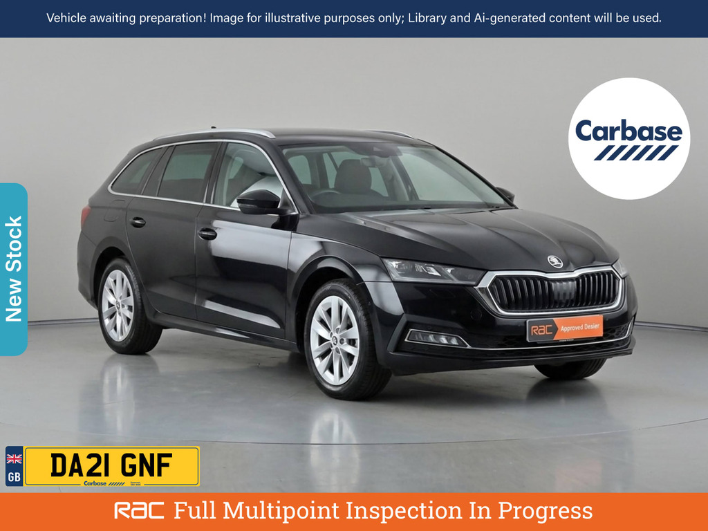 Skoda Octavia 1.5 Tsi Act Se L Estate Euro 6 Black