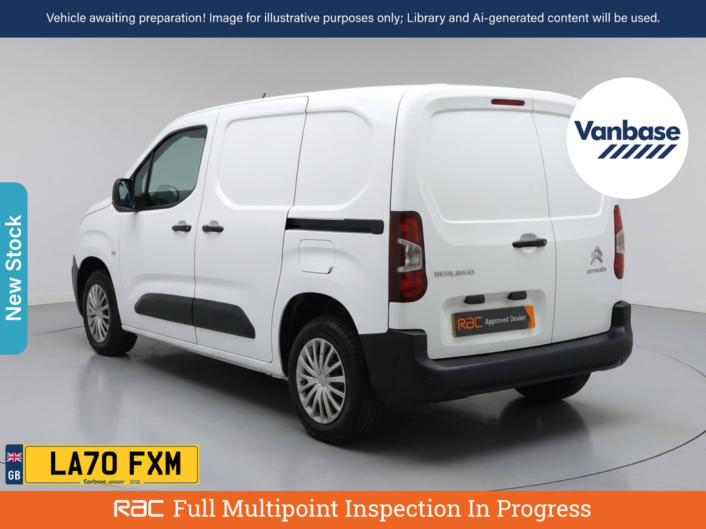Citroen Berlingo 1.5 Bluehdi 650 Enterprise M Panel Van White #2