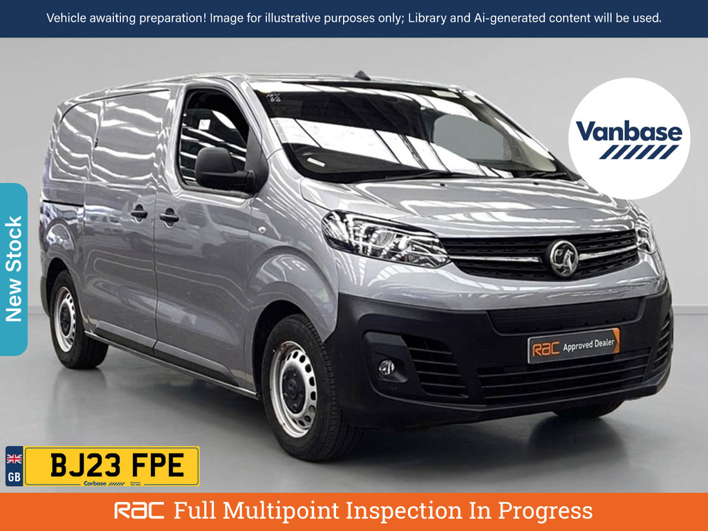 Vauxhall Vivaro 3100 75Kwh Prime Panel Van 6Dr L1 H1 Grey
