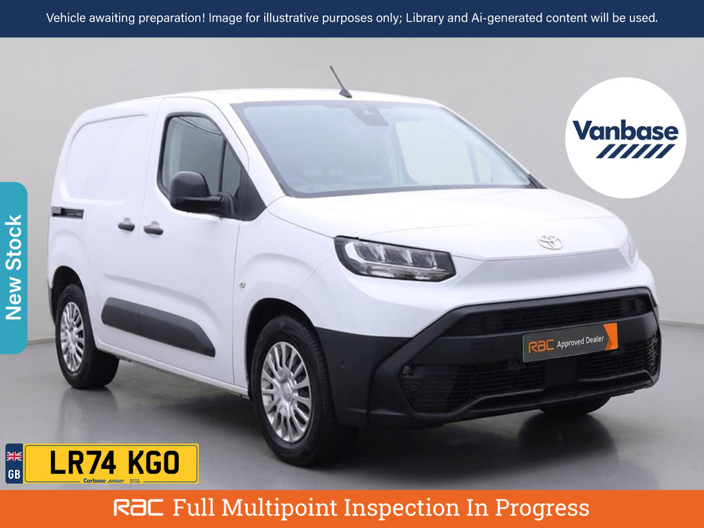 Toyota Proace City 50Kwh Icon Short Panel Van 6Dr Swb White