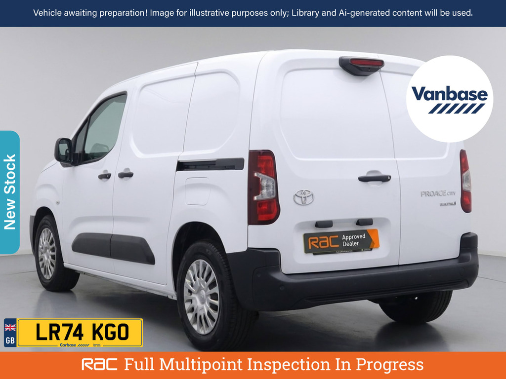 Toyota Proace City 50Kwh Icon Short Panel Van 6Dr Swb White #2