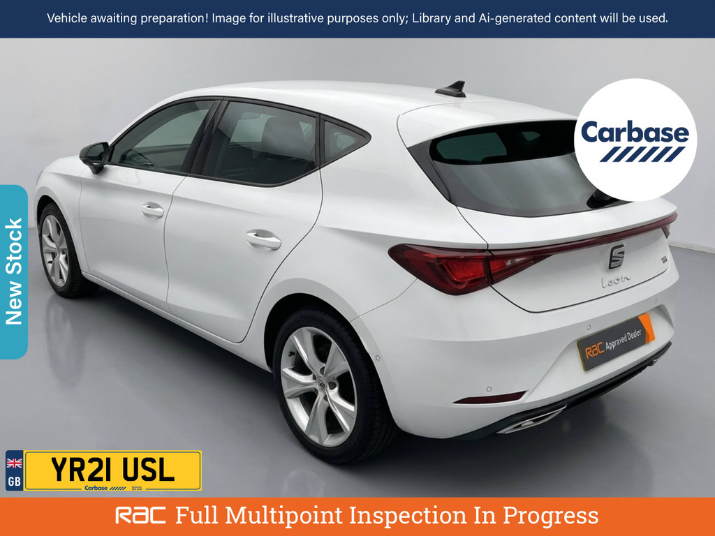 Seat Leon 1.5 Tsi Evo Fr Hatchback Euro 6 White #2
