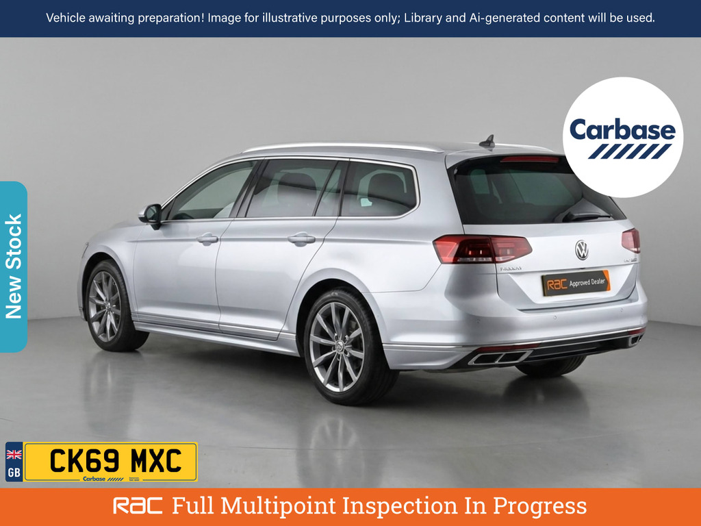 Volkswagen Passat 2.0 Tdi Evo R-line Estate Dsg Euro 6 S Silver