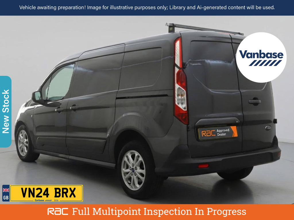 Ford Transit Connect 1.5 250 Ecoblue Limited Panel Van Grey #2