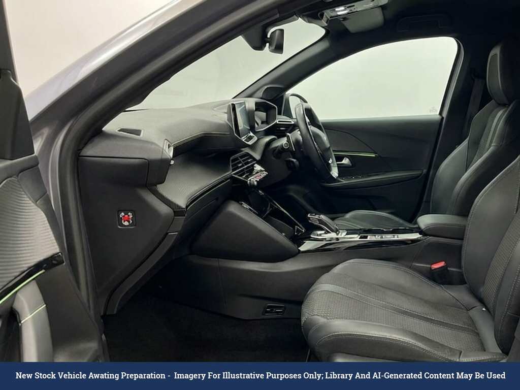 Peugeot e-208 50Kwh Gt Hatchback 11Kw Charger Grey #3
