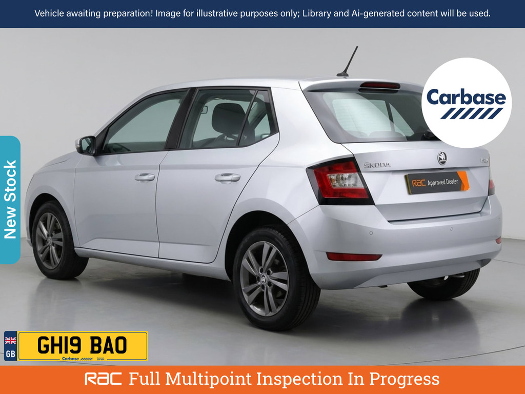 Skoda Fabia 1.0 Tsi Se Hatchback Euro 6 Ss Silver #2