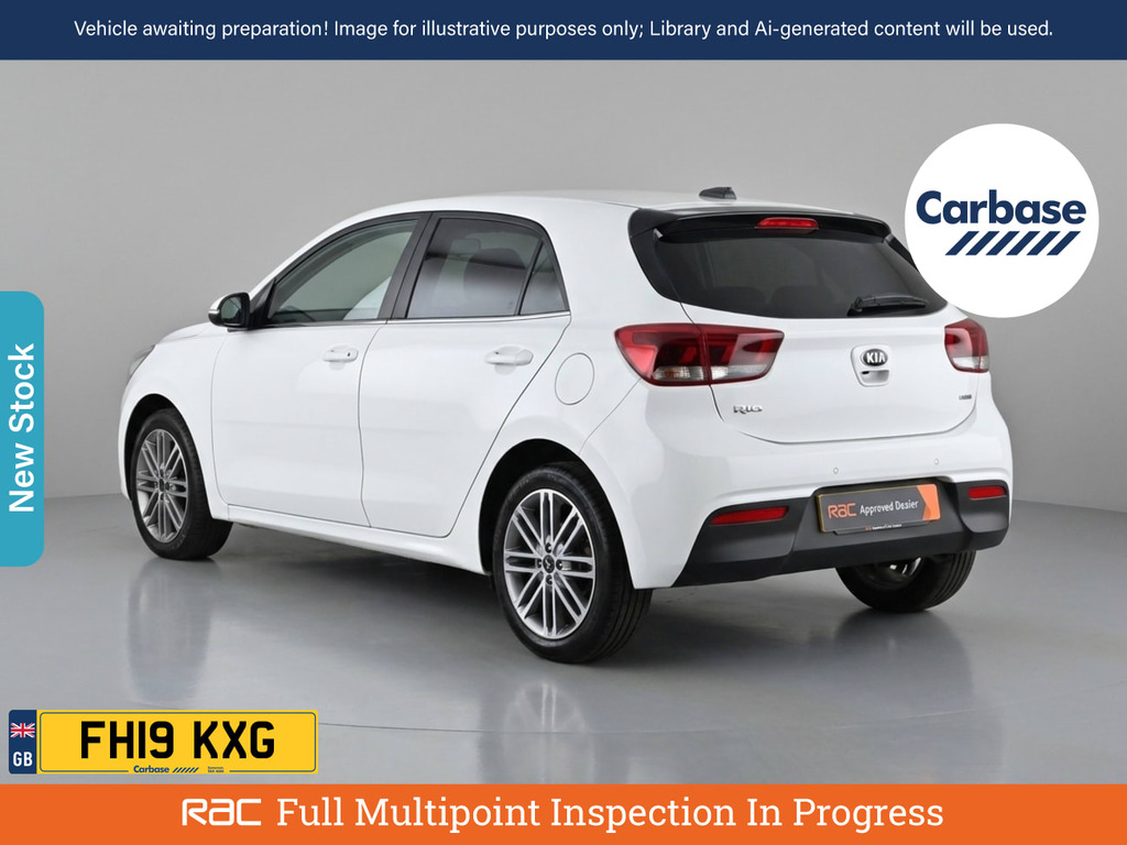 Kia RIO 1.0 T-gdi Gt-line Hatchback Euro White #2